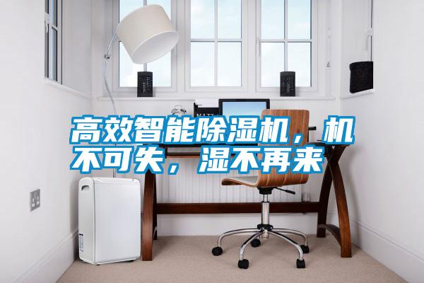 高效智能除濕機，機不可失，濕不再來
