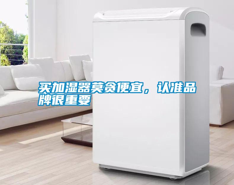 買加濕器莫貪便宜，認準品牌很重要