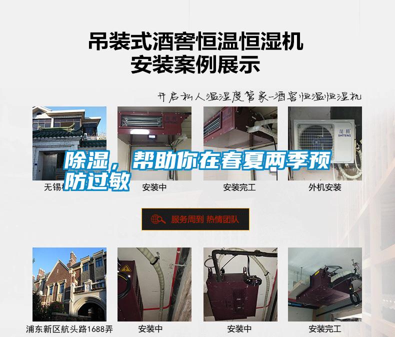 除濕，幫助你在春夏兩季預(yù)防過敏
