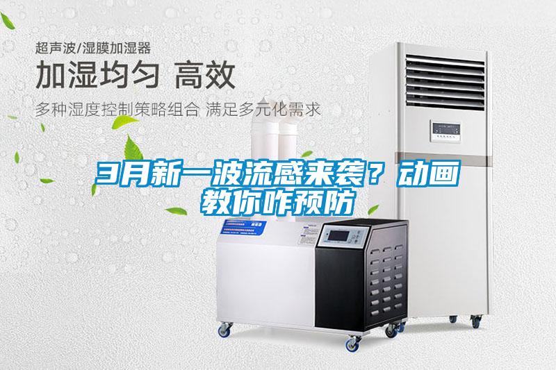 3月新一波流感來襲？動畫教你咋預防