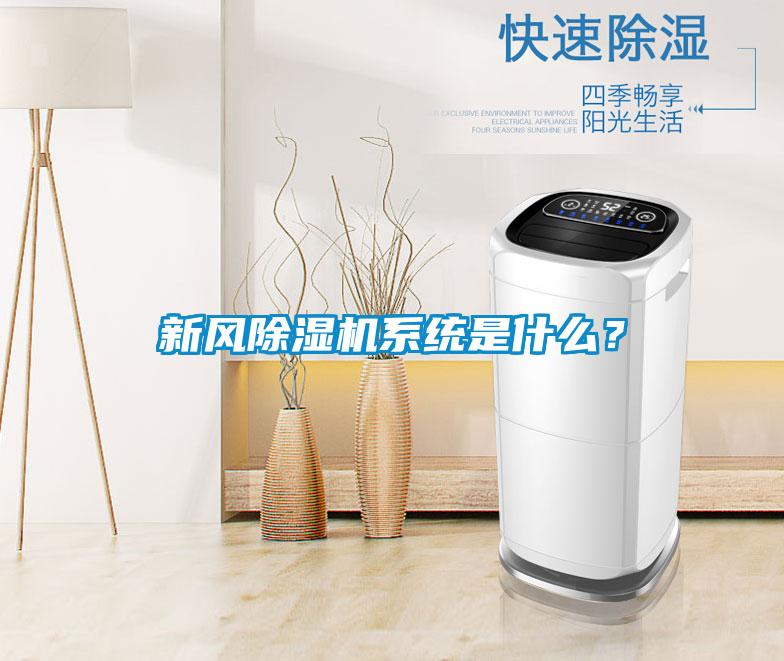 新風除濕機系統是什么？