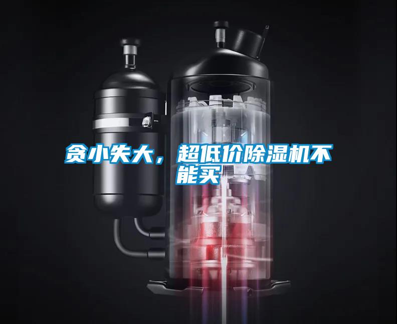 貪小失大，超低價(jià)除濕機(jī)不能買