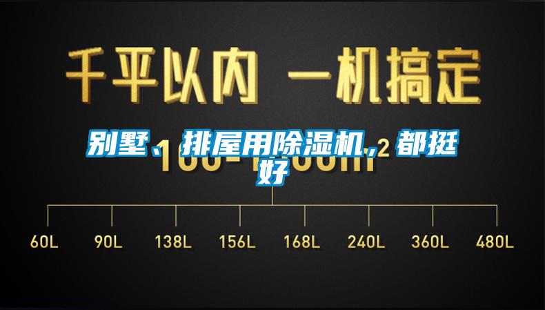 別墅、排屋用除濕機，都挺好
