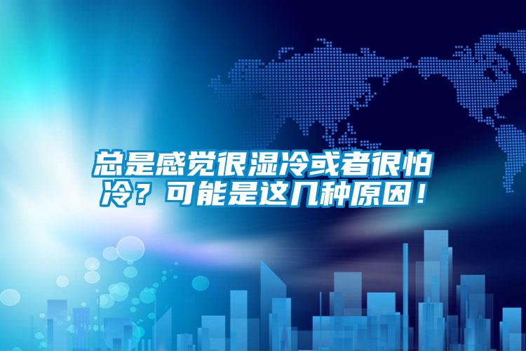 總是感覺很濕冷或者很怕冷？可能是這幾種原因！