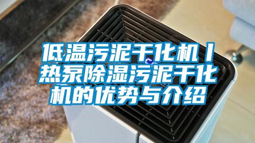 低溫污泥干化機丨熱泵除濕污泥干化機的優勢與介紹