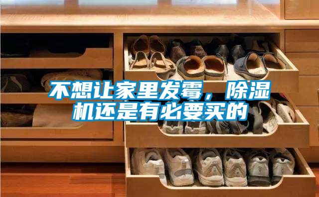 不想讓家里發霉，除濕機還是有必要買的