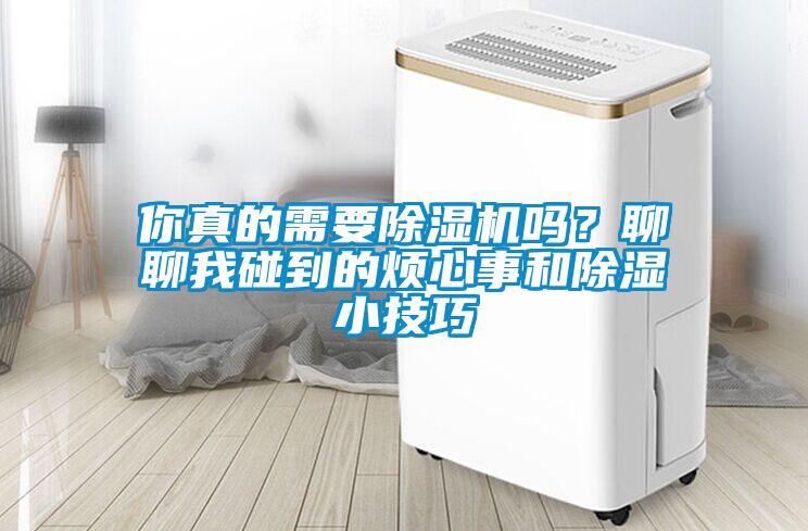 你真的需要除濕機嗎？聊聊我碰到的煩心事和除濕小技巧