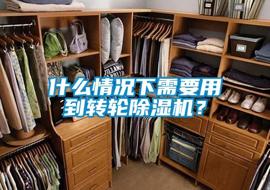 什么情況下需要用到轉輪除濕機？