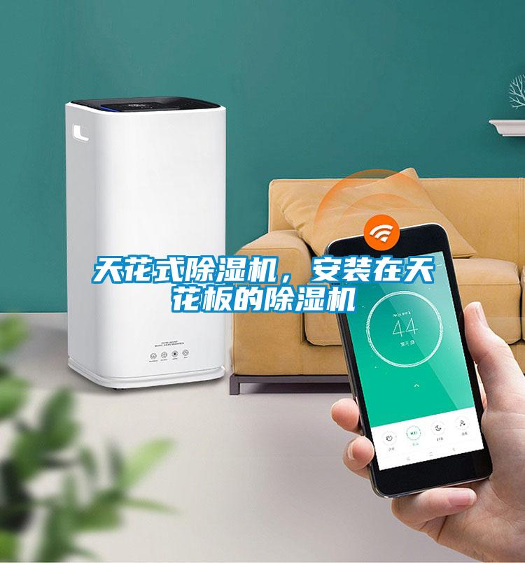 天花式除濕機，安裝在天花板的除濕機