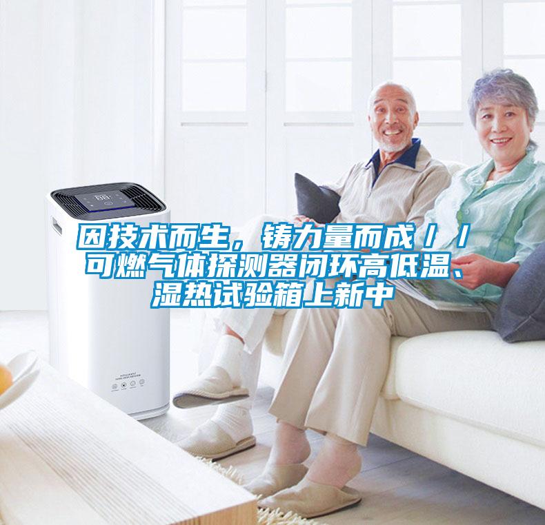 因技術而生，鑄力量而成／／可燃氣體探測器閉環(huán)高低溫、濕熱試驗箱上新中