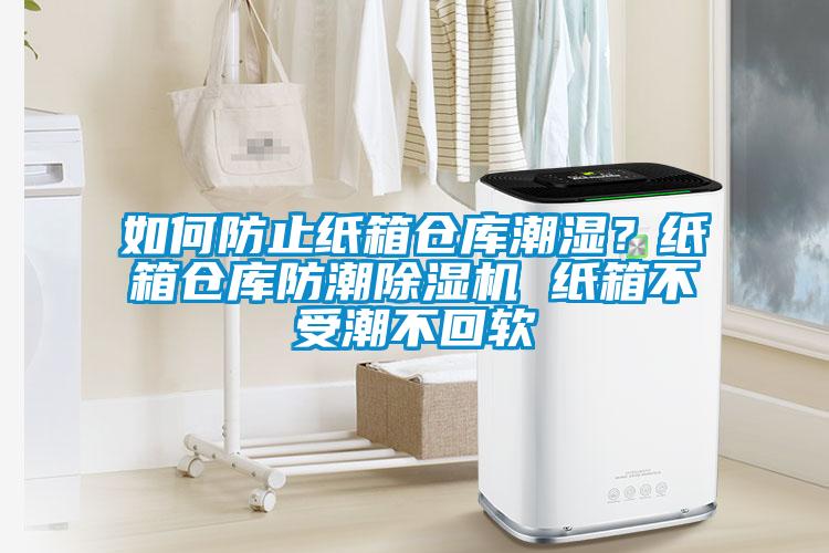 如何防止紙箱倉庫潮濕？紙箱倉庫防潮除濕機 紙箱不受潮不回軟