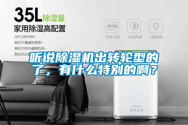 聽說除濕機出轉輪型的了，有什么特別的啊？