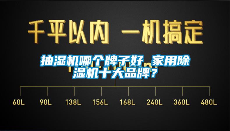 抽濕機(jī)哪個牌子好 家用除濕機(jī)十大品牌？