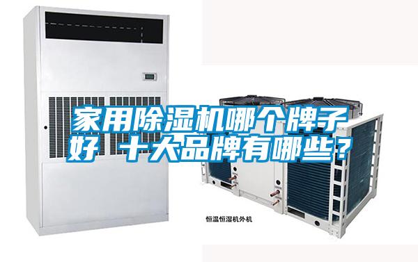 家用除濕機(jī)哪個牌子好 十大品牌有哪些？