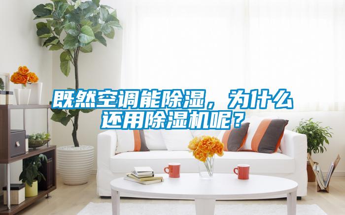 既然空調能除濕，為什么還用除濕機呢？