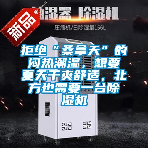 拒絕“桑拿天”的悶熱潮濕，想要夏天干爽舒適，北方也需要一臺除濕機