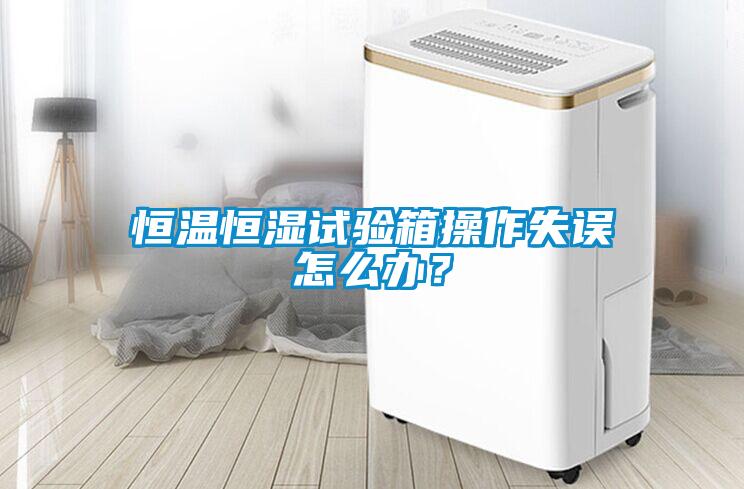 恒溫恒濕試驗箱操作失誤怎么辦？