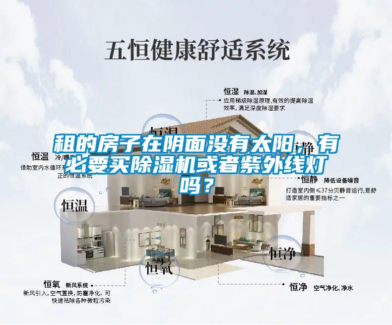 租的房子在陰面沒有太陽，有必要買除濕機或者紫外線燈嗎？