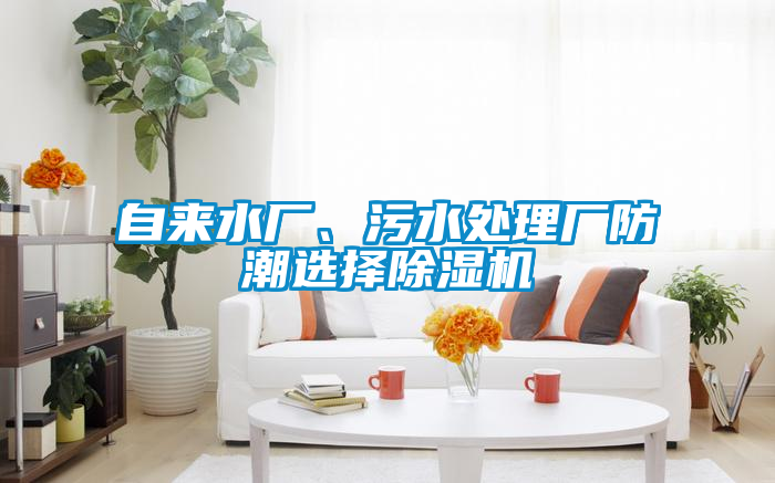 自來水廠、污水處理廠防潮選擇除濕機