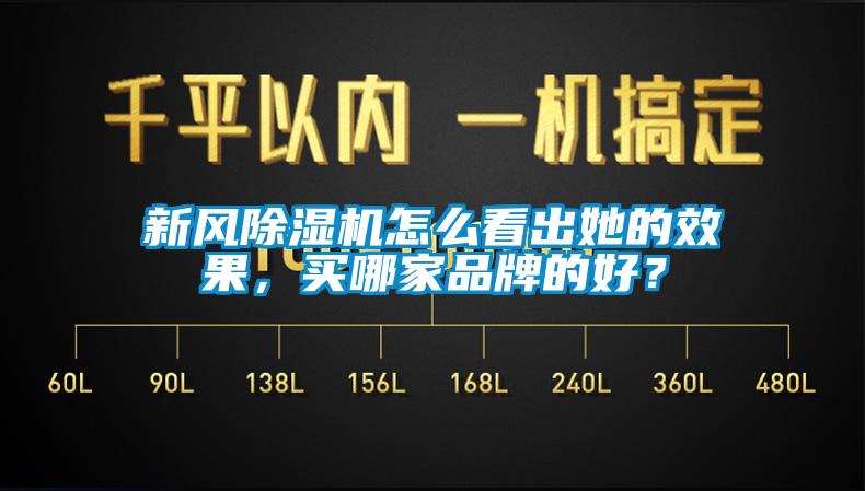 新風(fēng)除濕機(jī)怎么看出她的效果，買哪家品牌的好？