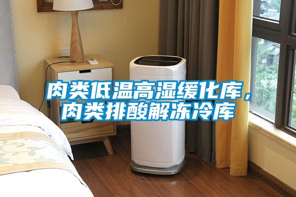 肉類低溫高濕緩化庫，肉類排酸解凍冷庫