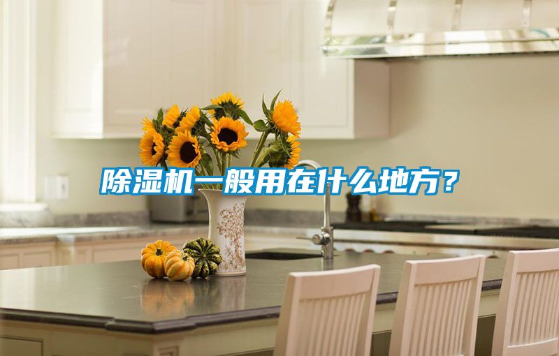 除濕機(jī)一般用在什么地方？