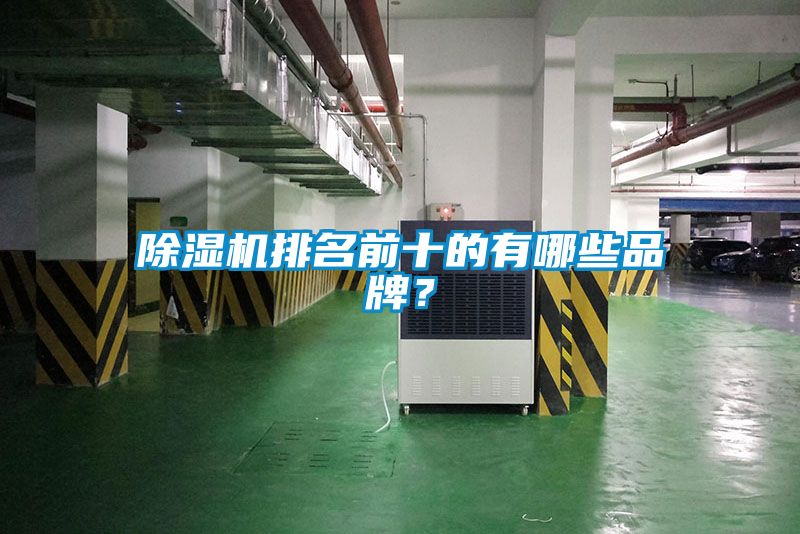 除濕機排名前十的有哪些品牌？