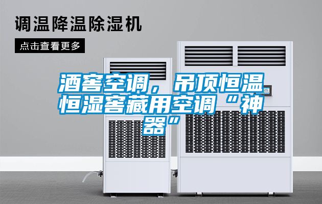 酒窖空調，吊頂恒溫恒濕窖藏用空調“神器”